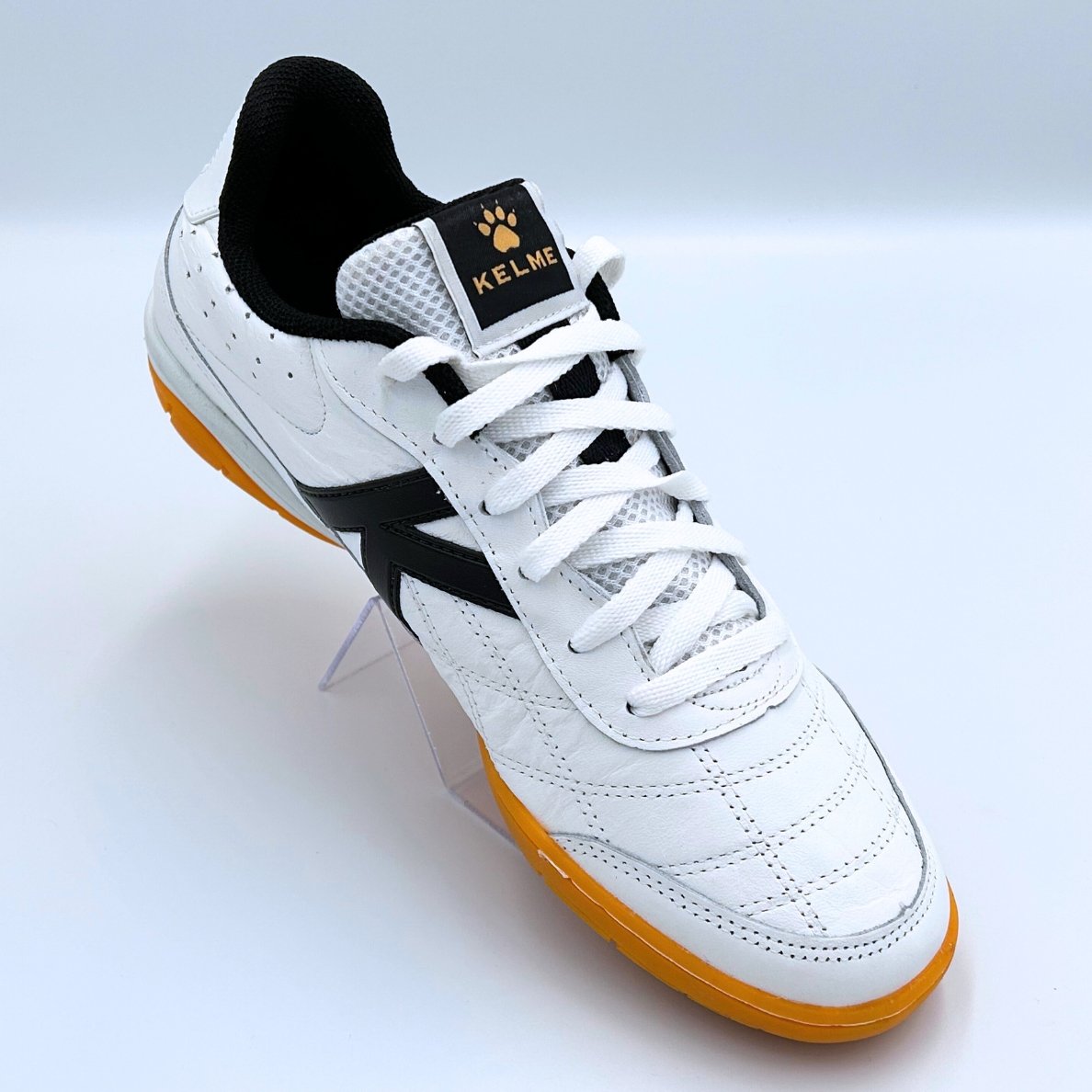 Chuteira Futsal Kelme Flamenco Fs Couro Natural Profissional