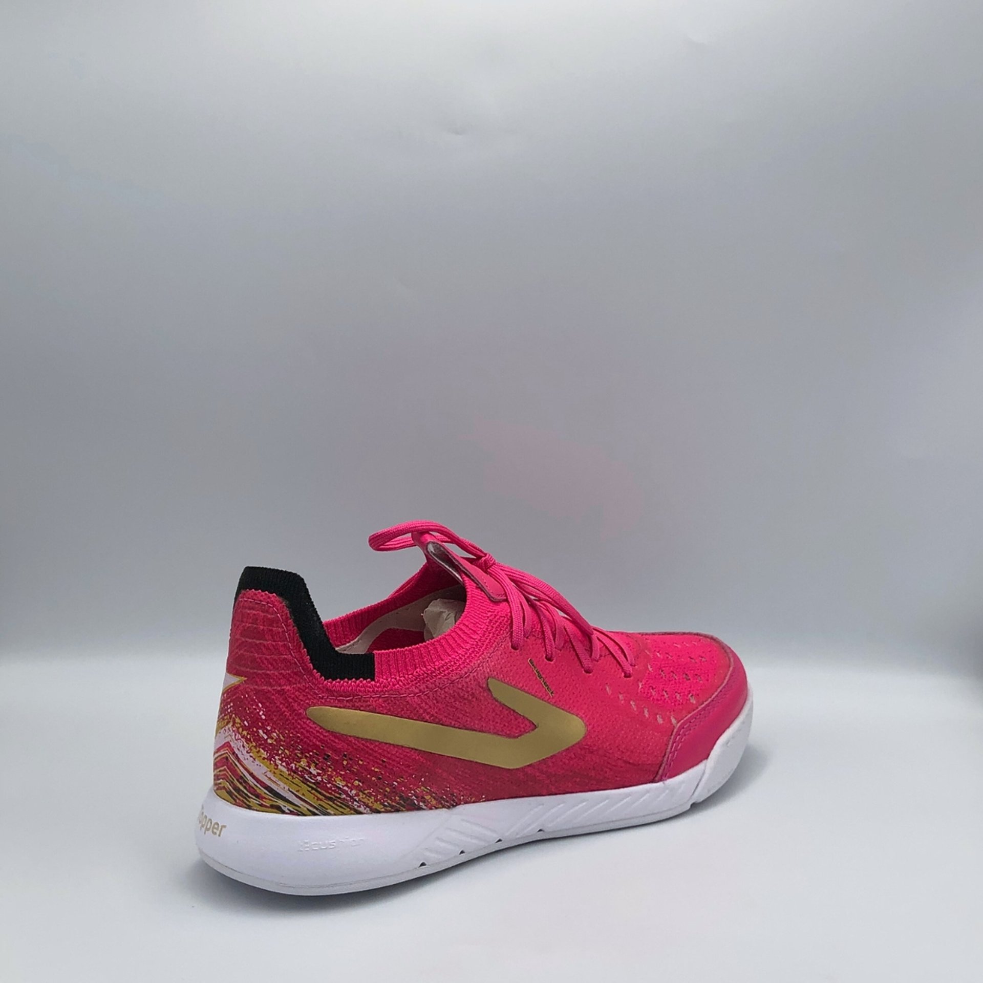 Chuteira Topper Dominator Fuse II Keeper Futsal Rosa
