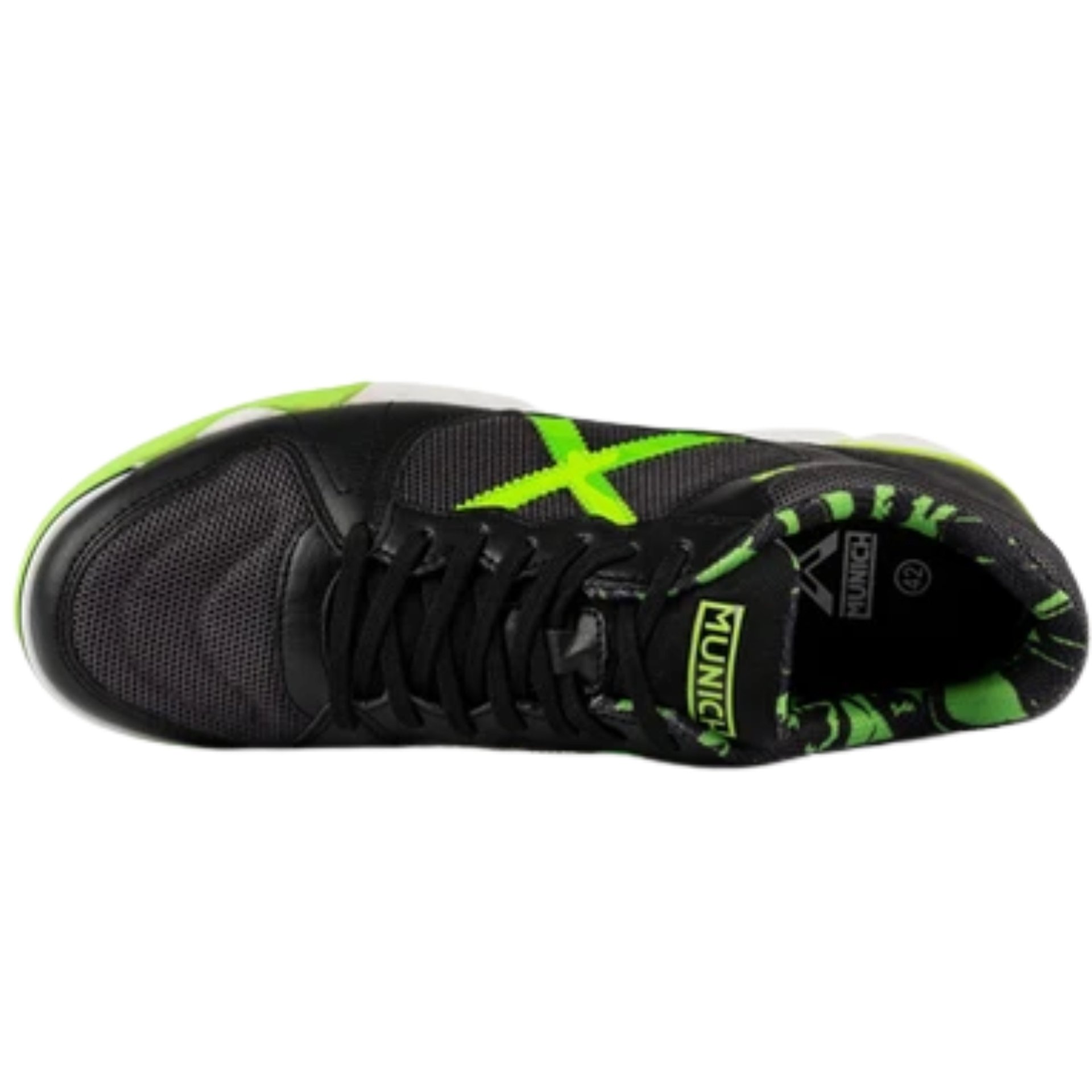 Chuteira Munich One Futsal Preto