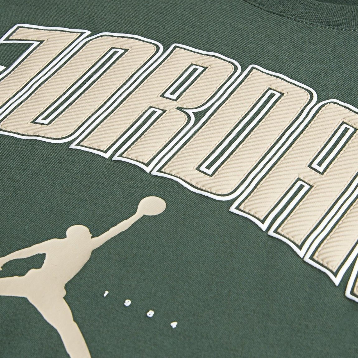 Camiseta Nike Jordan Jumpman Infantil - Verde