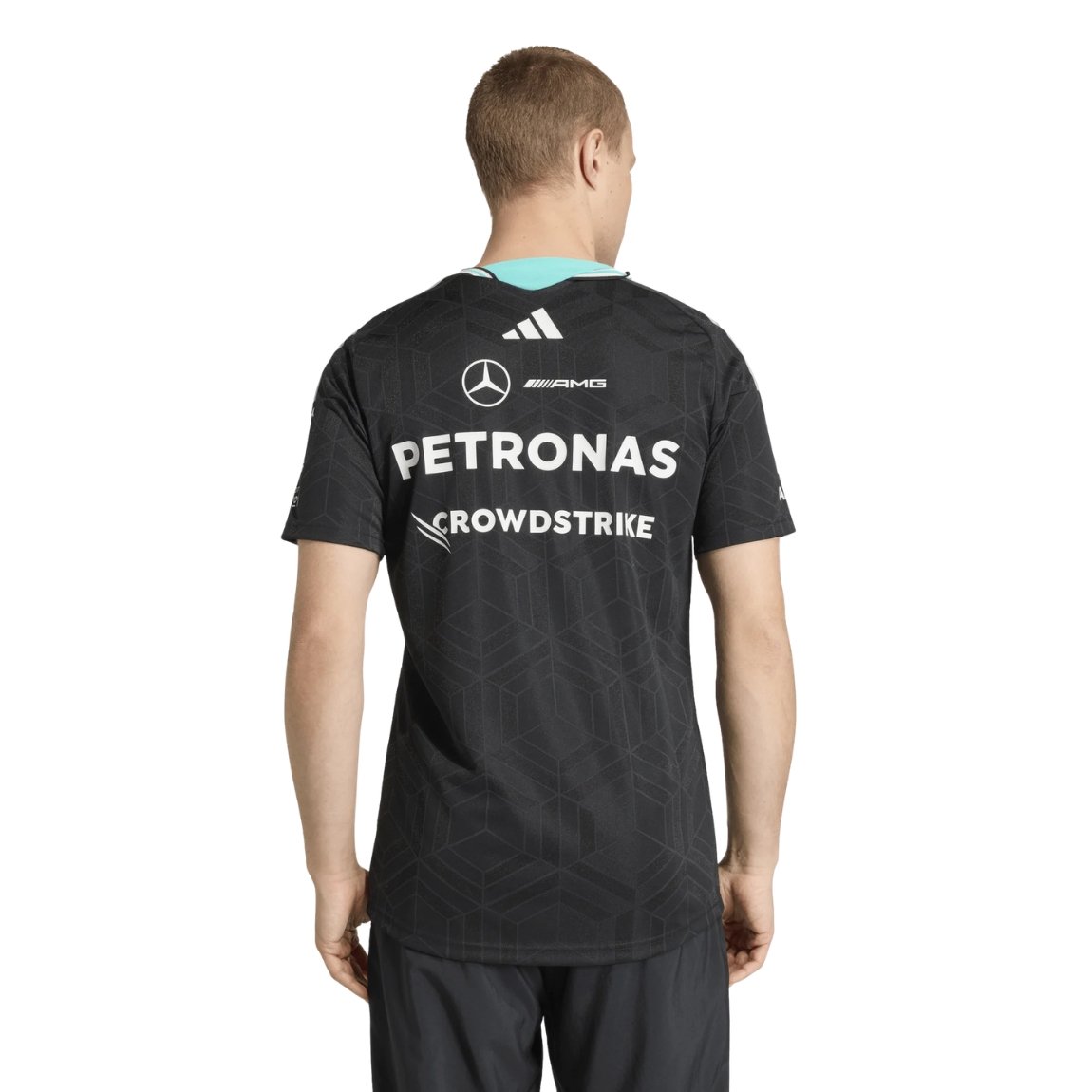 Camisa Adidas Authentic Mercedes AMG Petronas F1 Team - Preto